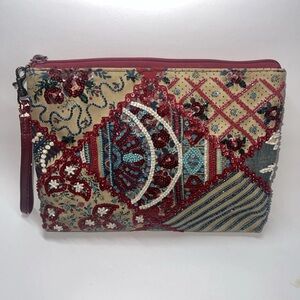 Vintage Isabella Fiore Beaded Clutch/ Handbag